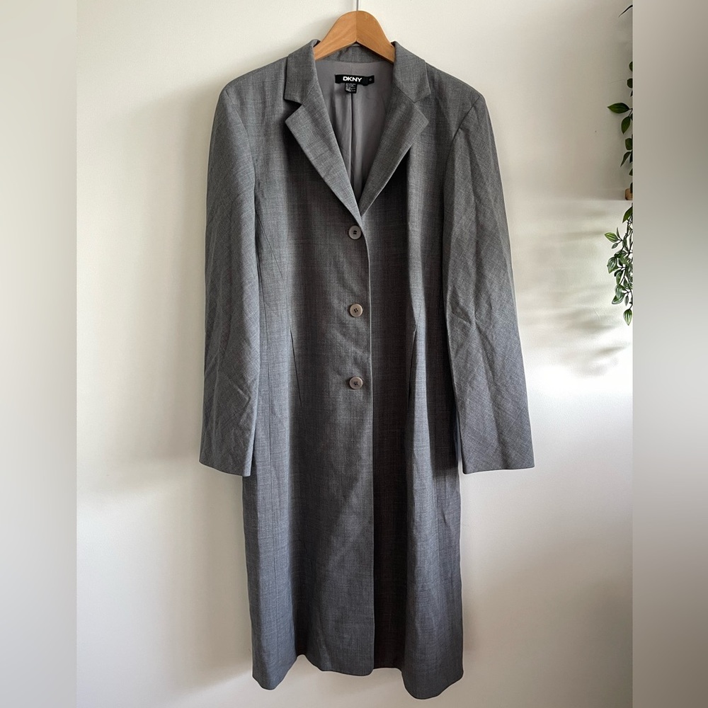 DKNY grey coat